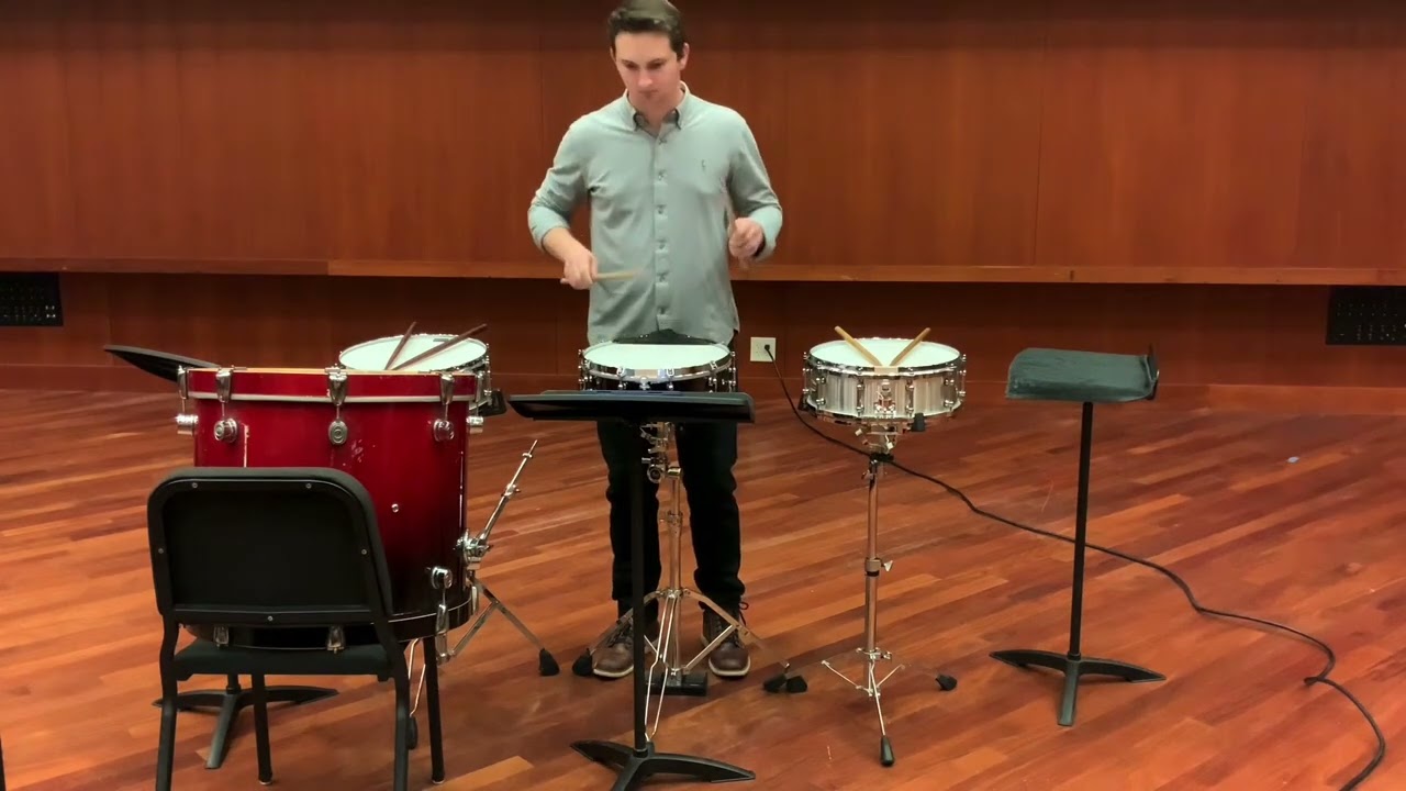 Modern Snare Drum Competition 2022 - Round 1 - Austin Cernosek