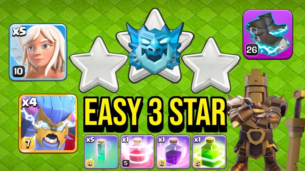 The BEST TH17 Attack Strategy for Ranked Battles (3-Star TH18 Bases)