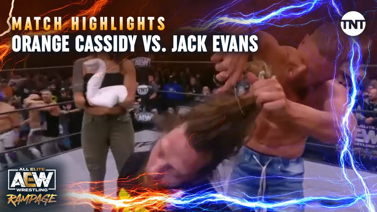 Orange Cassidy and Jack Evans Have Their Hair on The Line