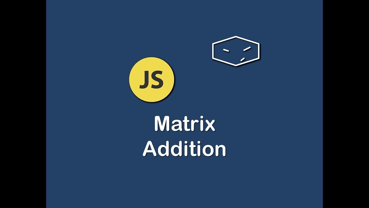 matrix addition in javascript