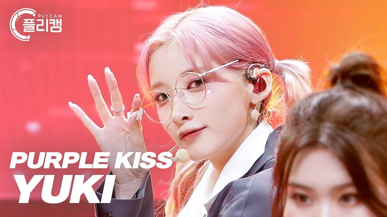[플리캠 4K] PURPLE KISS YUKI 'Nerdy' (퍼플키스 유키 직캠) l Simply K -Pop CON-TOUR Ep.532