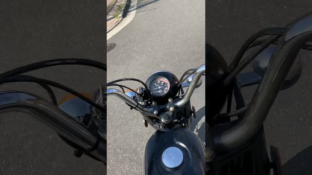 YAMAHA YB125 1R0 走行動画