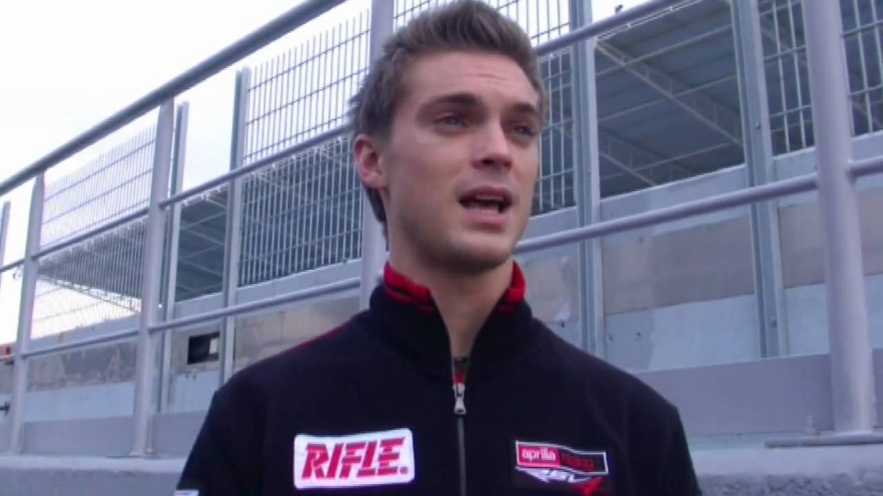 Leon Camier interviewed at Estoril Aprilia RSV4 R launch