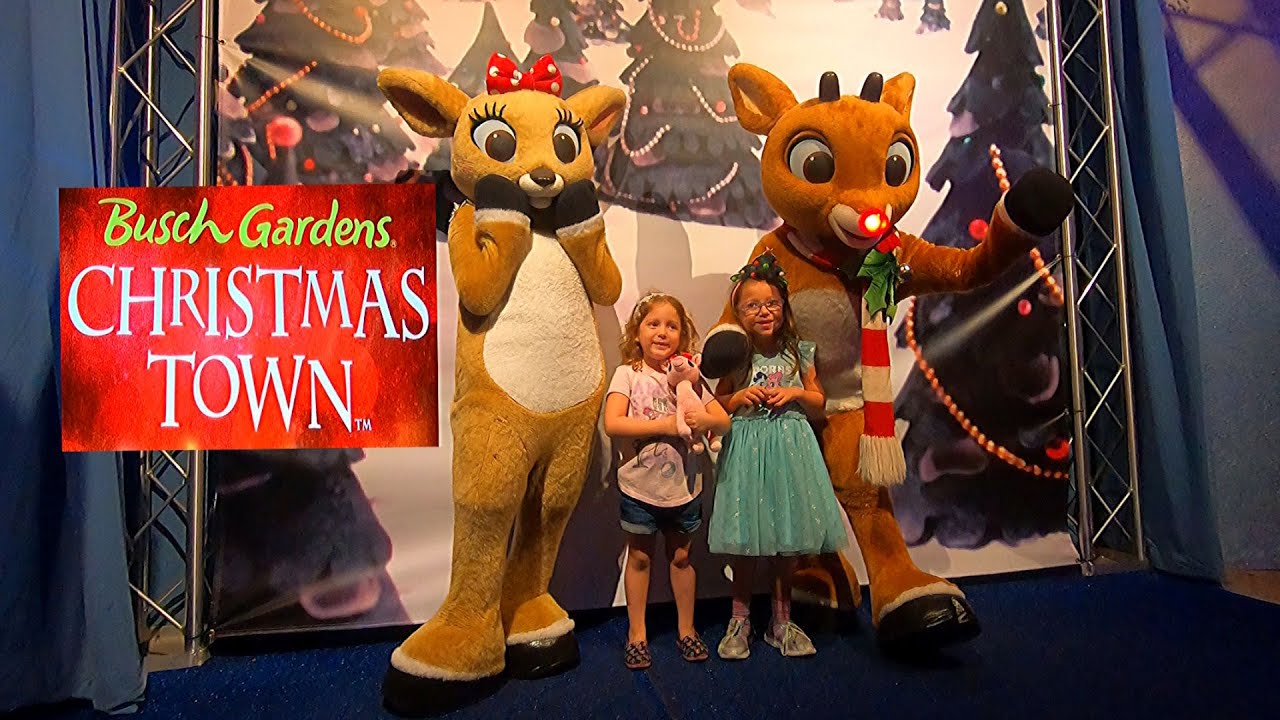Busch Gardens Christmas Town 2019! Rudolph, Santa, Abominable Snowman!