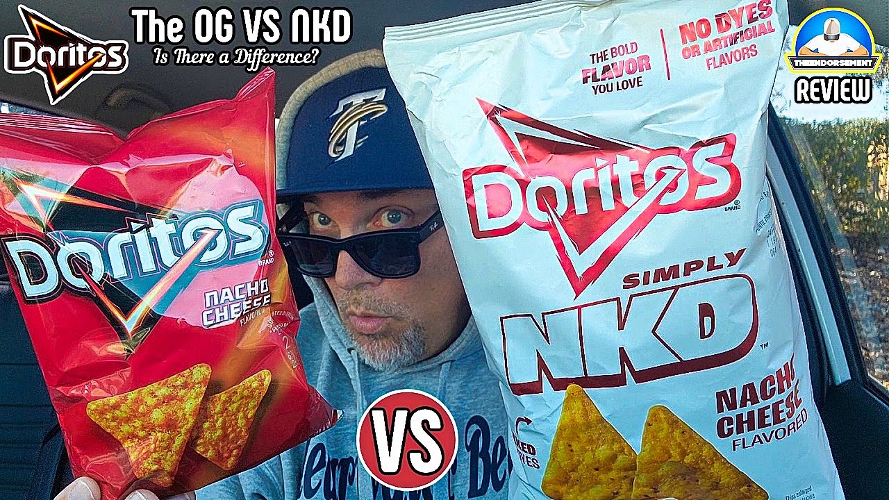 Doritos® Simply NKD Nacho Cheese против Doritos Nacho Cheese!🧀 | Есть ли разница? | theendorsement