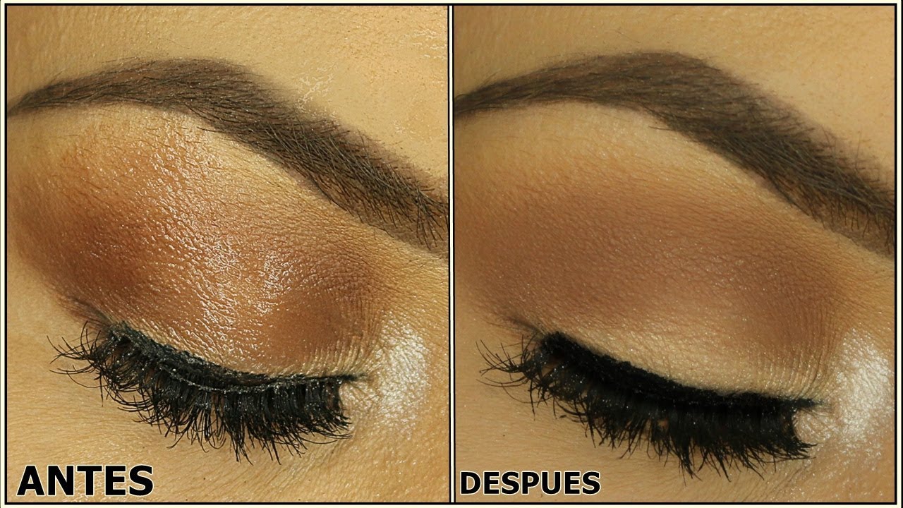 como evitar que se corran las sombras,(pliegues) | maquillaje para parpado graso