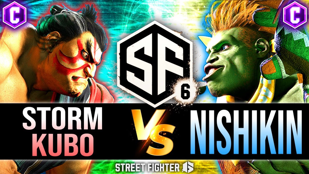 スト6 🆚 ストーム久保 (エドモンド本田) vs ニシキン (ブランカ) | StormKUBO (E.honda) vs Nishikin (Blanka) 🆚 SF6