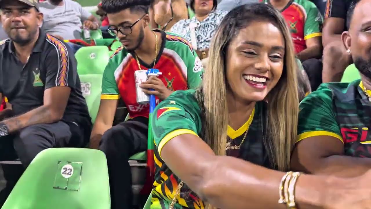 GUYANA VS ST. KITTS CPL 2025 
