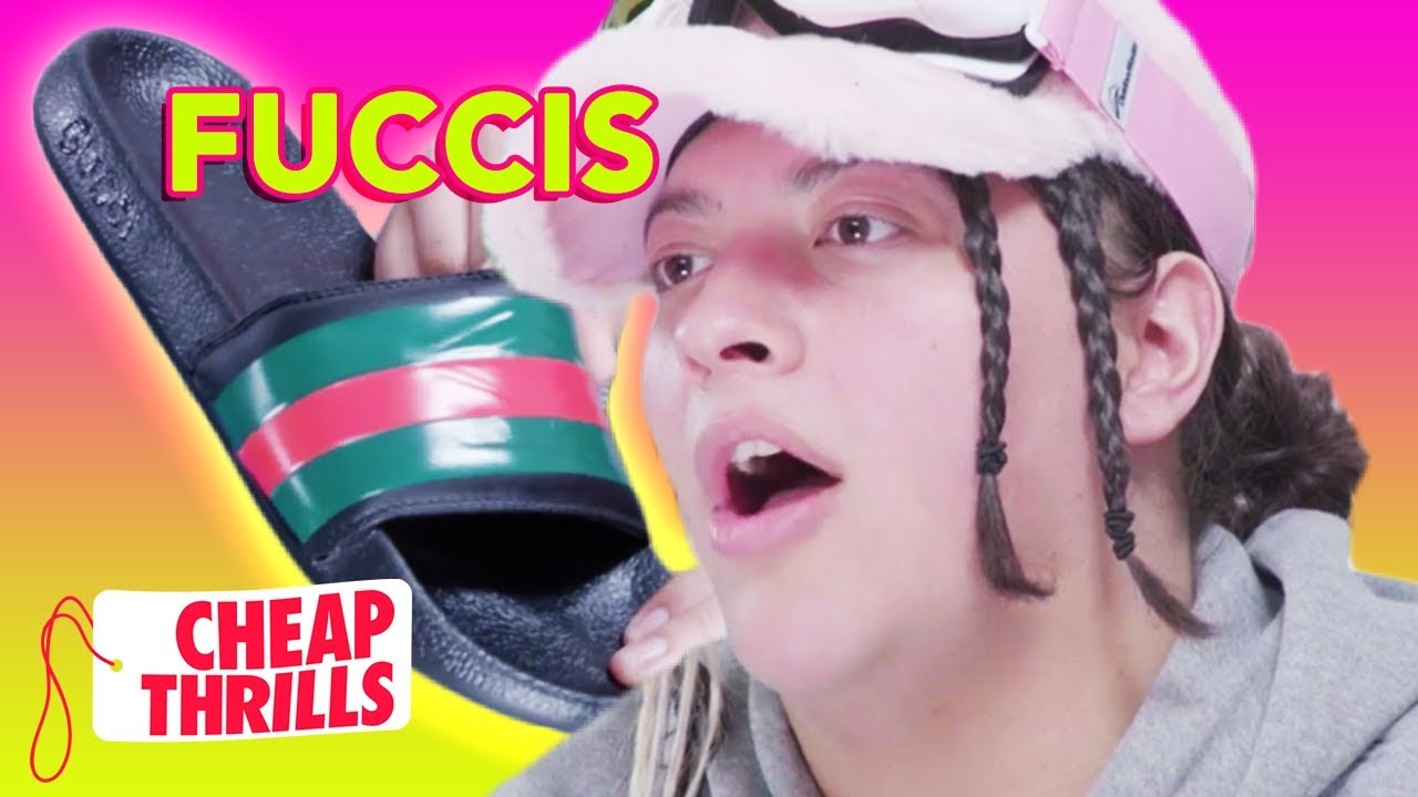 D.I.Y. Gucci Flip Flops | Cheap Thrills | Tatered