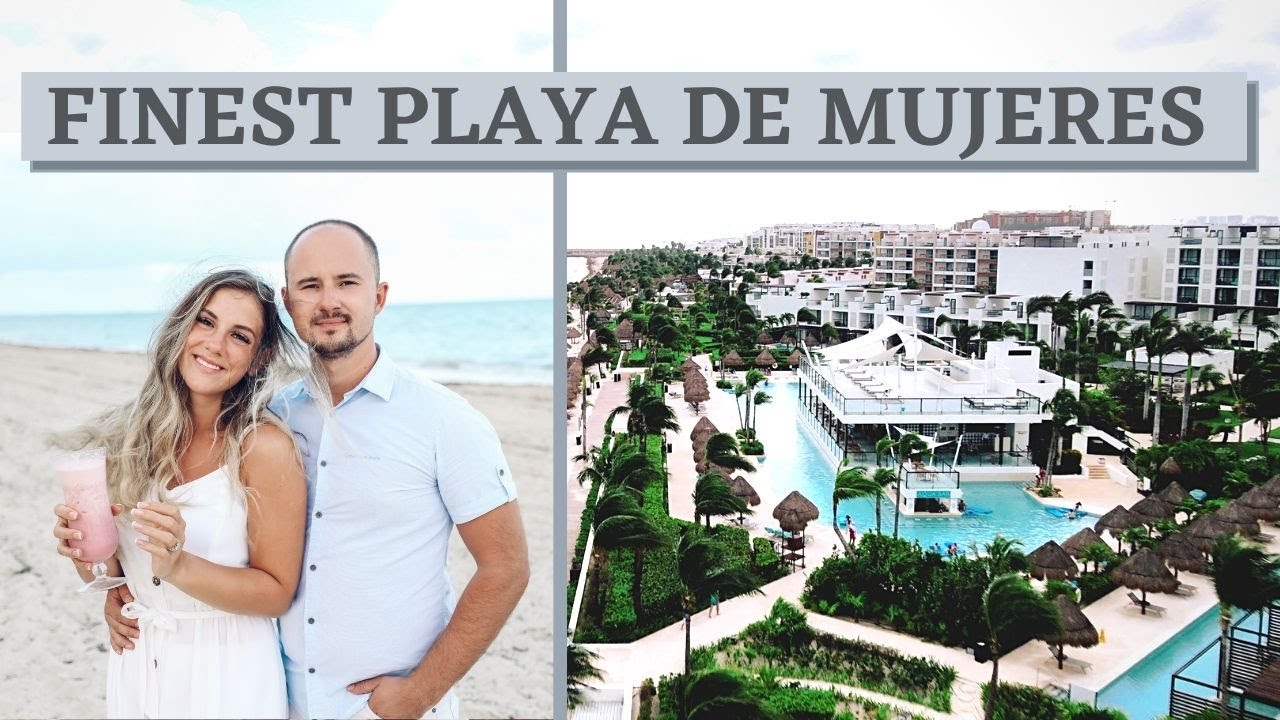 Finest Playa Mujeres Cancun Mexico Resort Tour Luxury All-Inclusive 4K  (Excellence Group)
