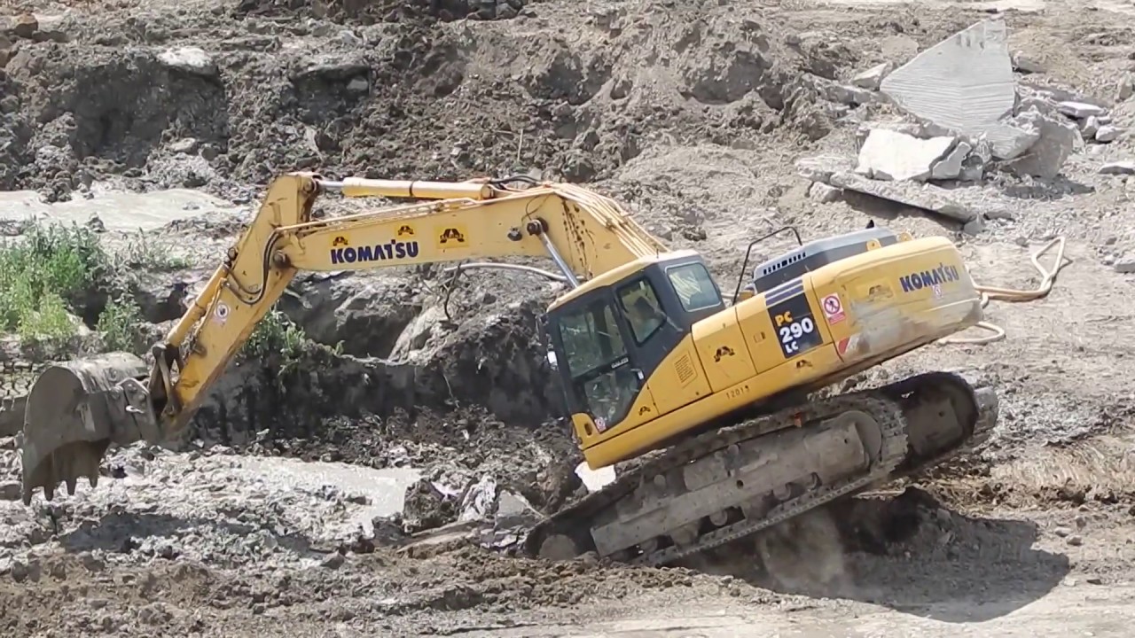 Komatsu PC 290 LC compilation
