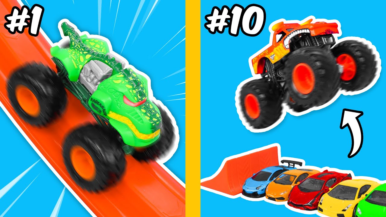 Гоночные треки Hot Wheels Монстр-трак