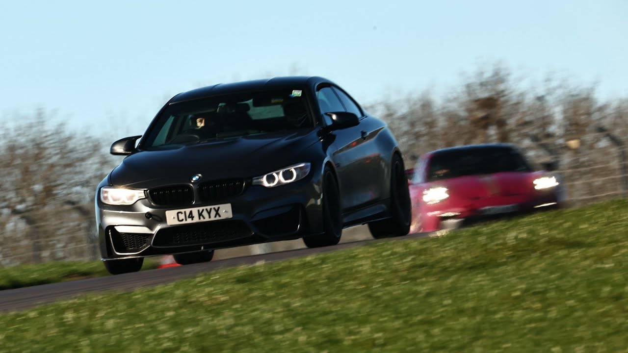 Following a Gt3 through traffic at donington park. 