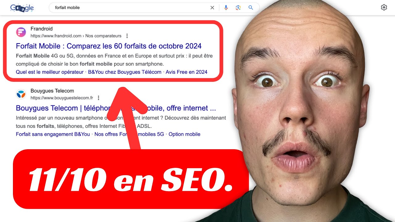 Analyse d'une des meilleures pages SEO FR. (fais comme eux)