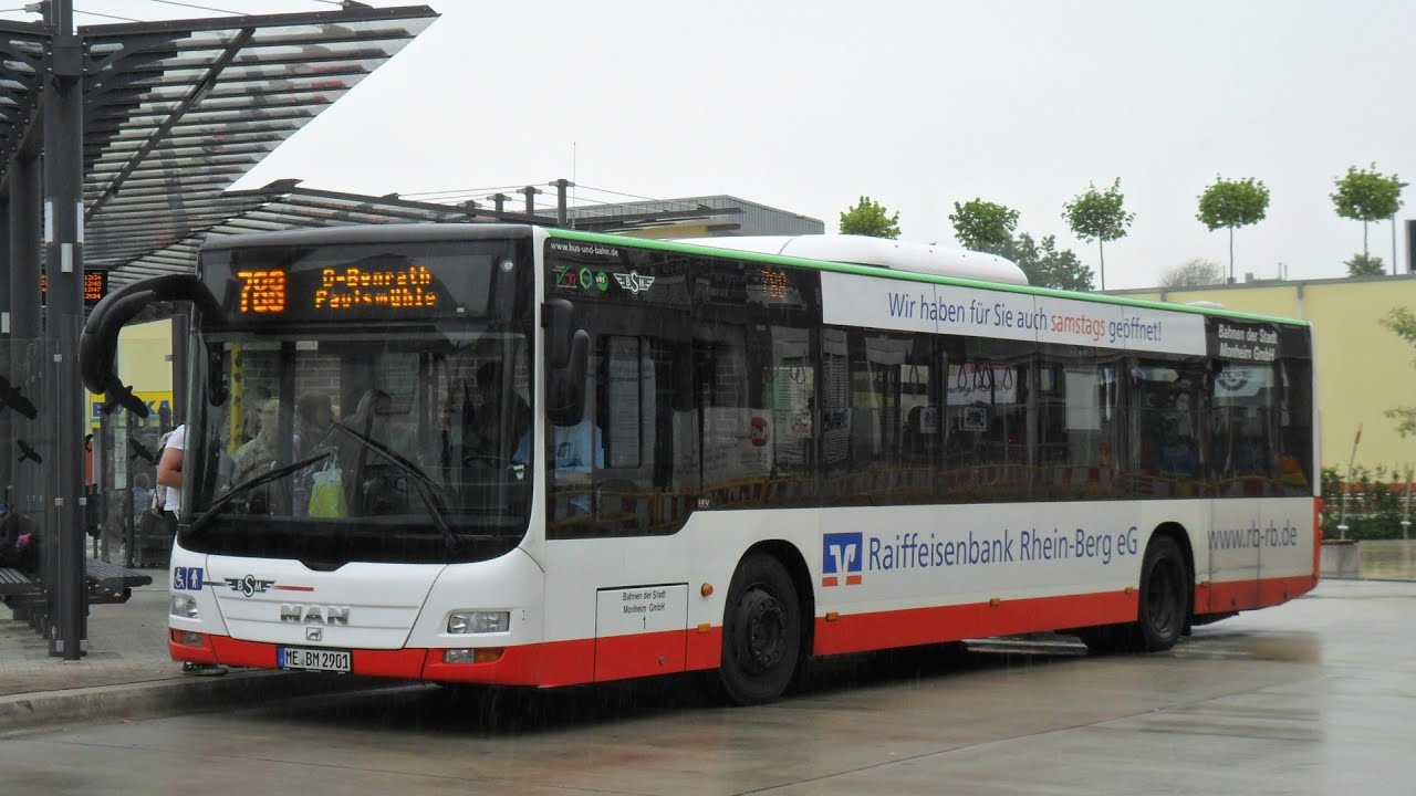 [Sound] Bus MAN NL 283 | #1 | Bahnen der Stadt Monheim GmbH, Monheim (Kreis Mettmann)