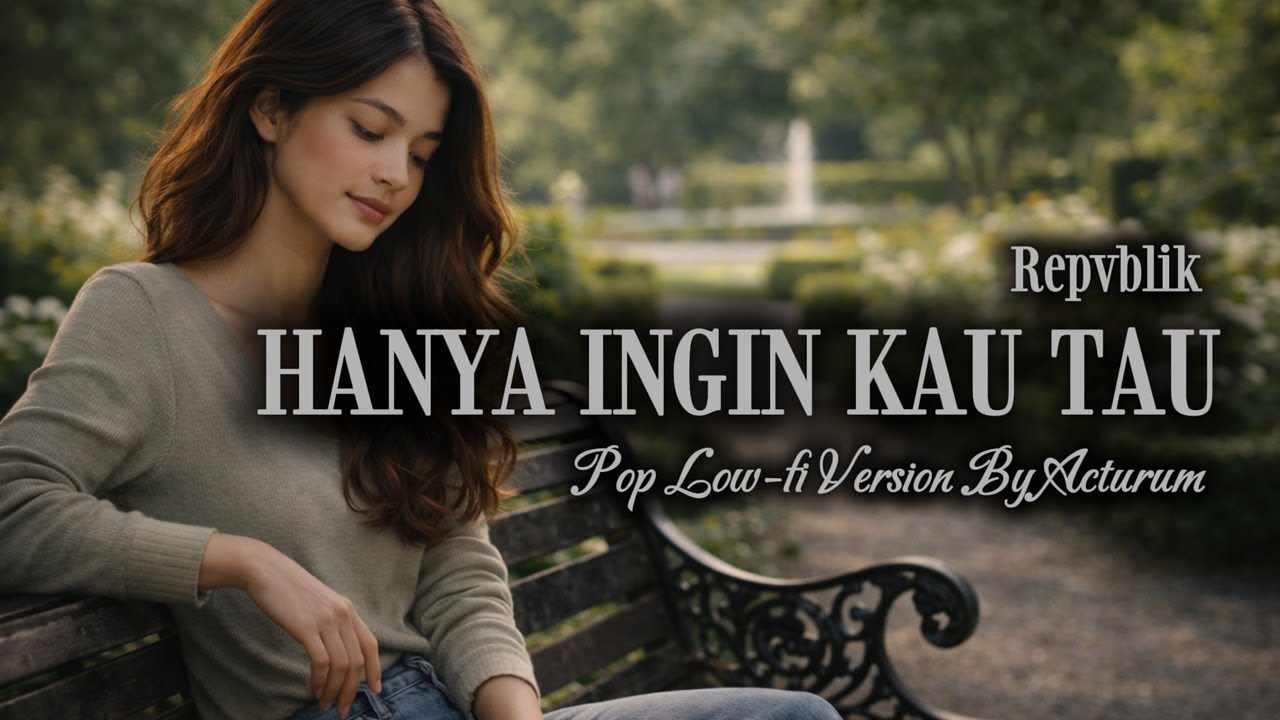 REPVBLIK – HANYA INGIN KAU TAU | Female Version | POP LO-FI Chill, Sendu & Modern