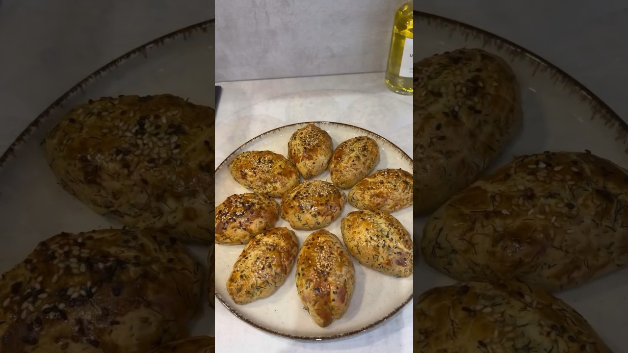 Dille broodjes recept / dere otlu pogaca tarifi