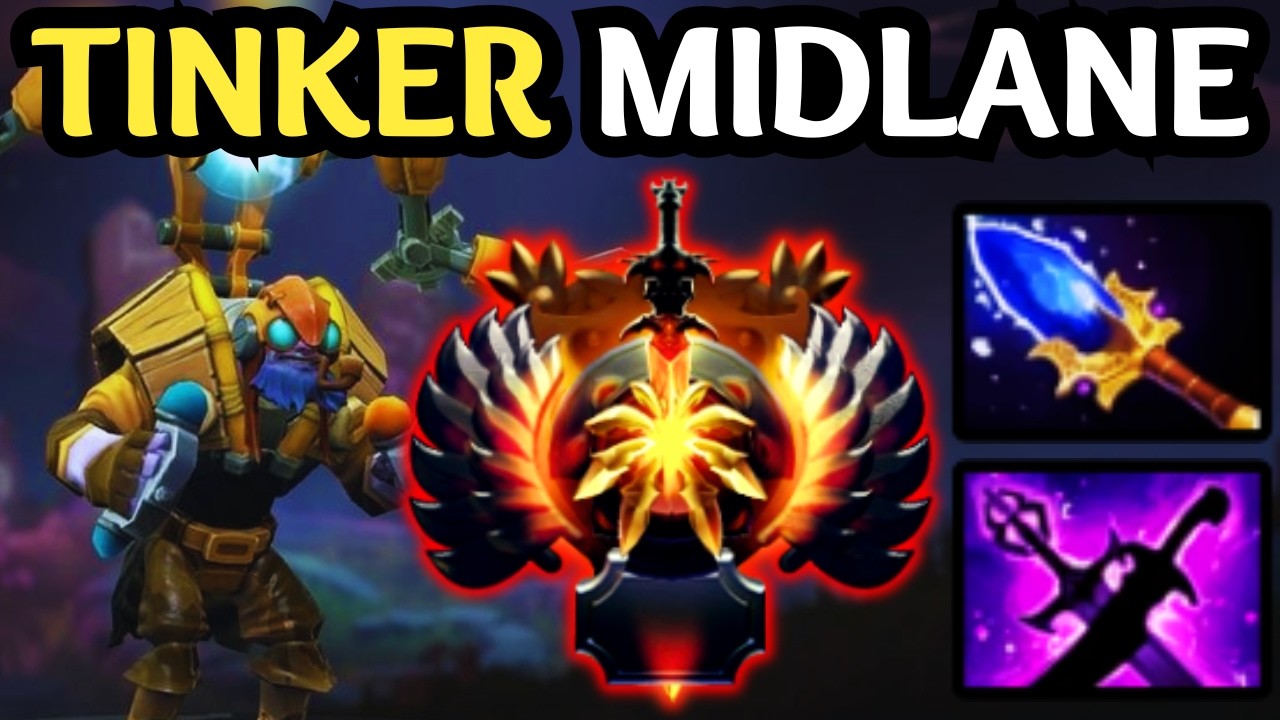 🔥 GODLIKE TINKER Mid — You Can’t Escape! 🔥 Dota 2