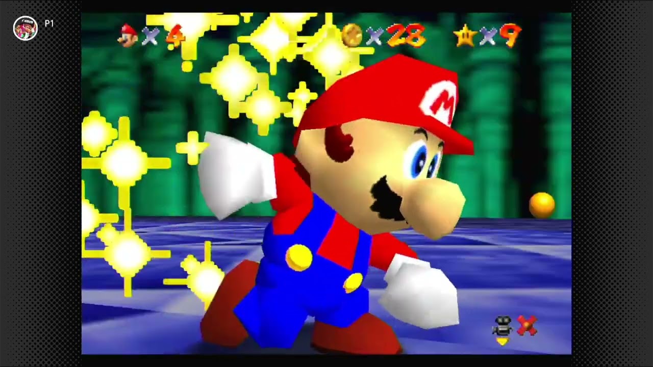 20:58.40 super mario 64 16star speedrun (nintendo switch online)
