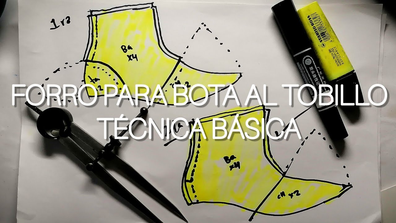 Técnicas Básicas para sacar el FORRO DE BOTA AL TOBILLO