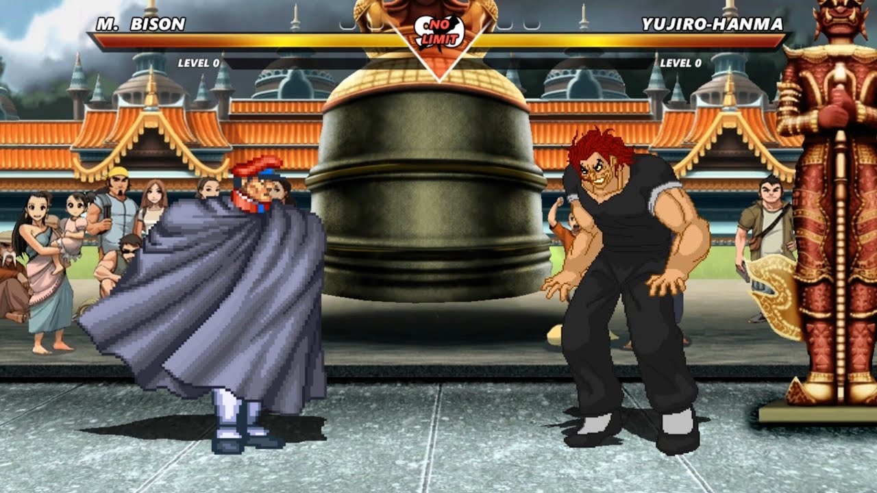 M. BISON vs YUJIRO HANMA - The most epic fight❗🔥