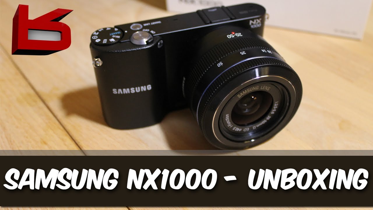 Samsung NX1000 WIFI Smart Camera - Unboxing