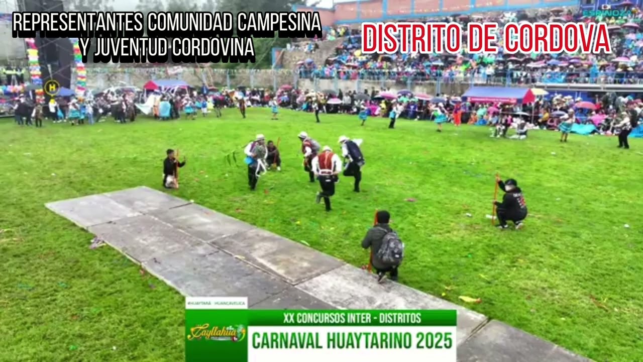 Carnaval  Huaytara 2025 - Distrito de Cordova
