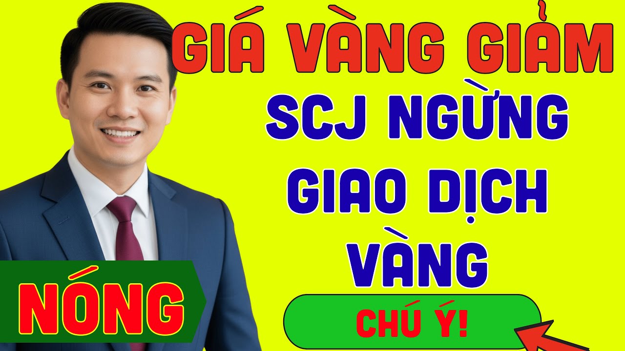 Giá vàng giảm mạnh khi SCJ ngừng tất cả giao dịch - Nhà đầu tư thiệt hại hàng chục triệu đồng