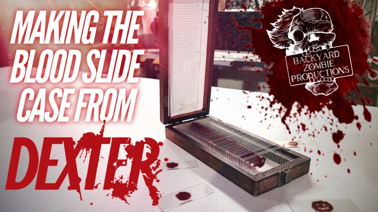 Making the Blood Slide Case from DEXTER! 