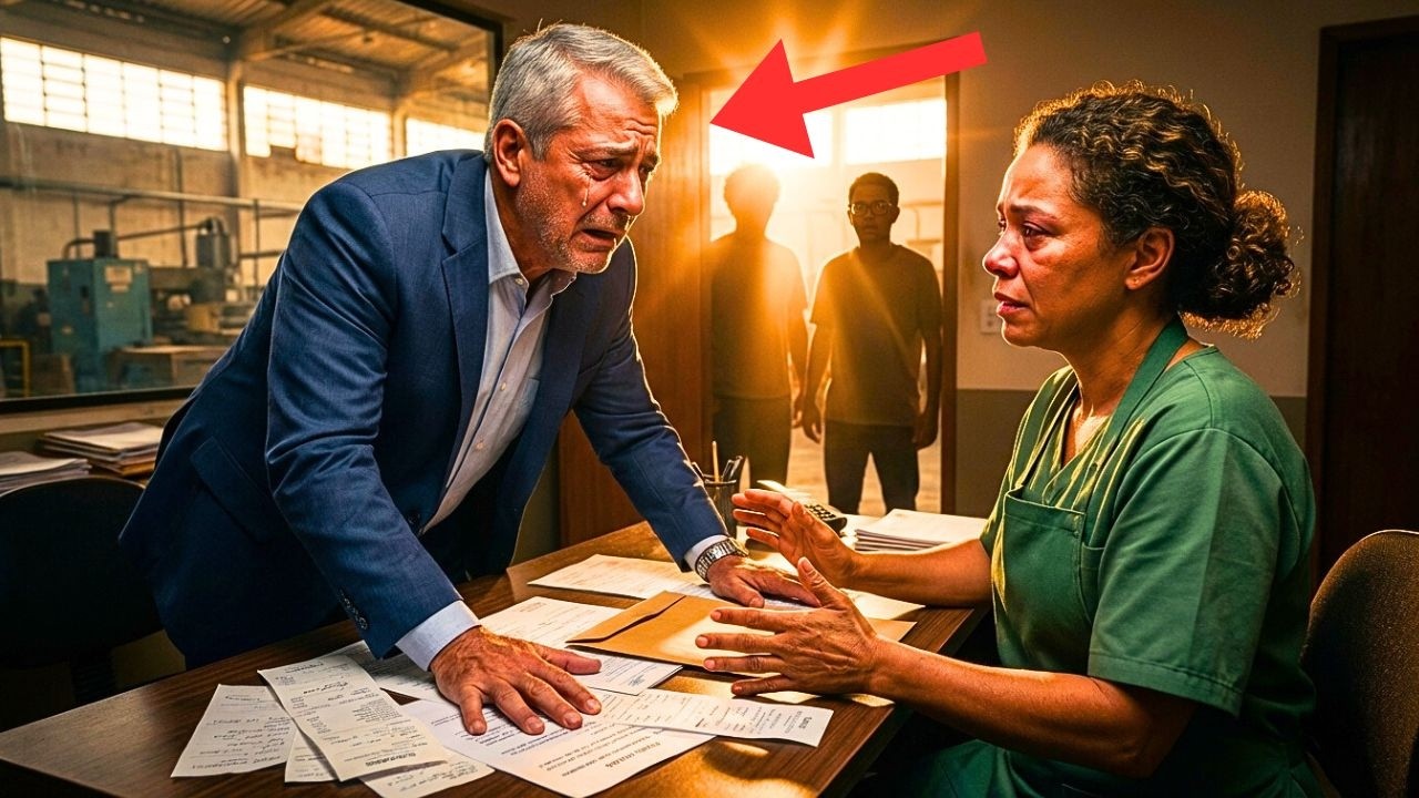 L'HOMME D'AFFAIRES OUBLIE SON PORTEFEUILLE… ET DÉCOUVRE LE SECRET QUE SA CUISINIÈRE CACHAIT...