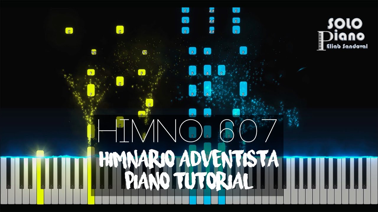 HIMNO 607 - Nítido rayo por Cristo | Piano Tutorial + Partitura