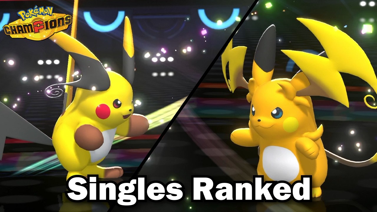 🔴 Pokemon Champions Singles to be #1