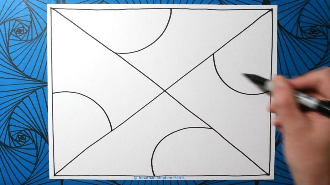 Phenomenal Propeller 3D Pattern / Relaxing Spiral Art Drawing / Optical Line Illusion #10