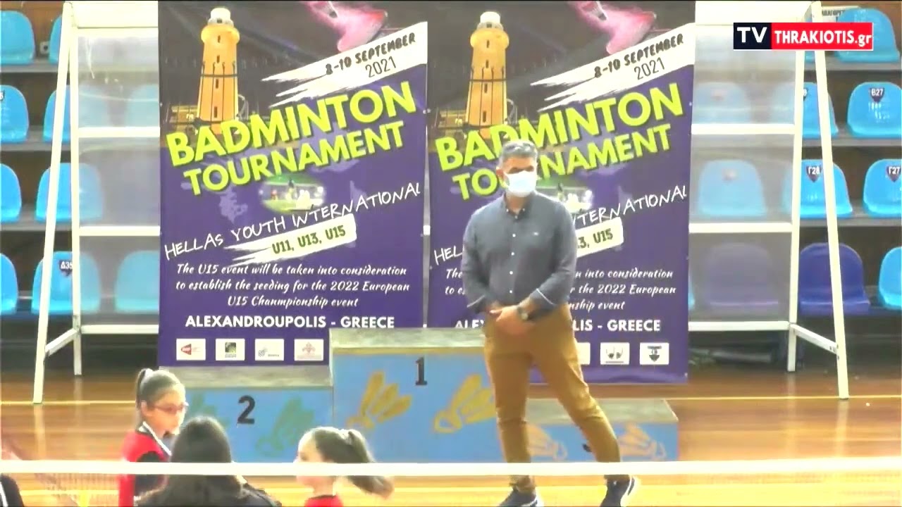 Alexandroupolis Badminton Tournament 2021 highligth