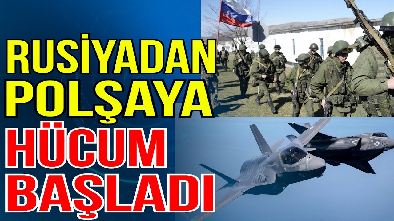 Rusiyadan Polşaya HÜCUM BAŞLADI - Qırıcılar hərəkətə keçdi - Xəbəriniz Var? - Media Turk TV