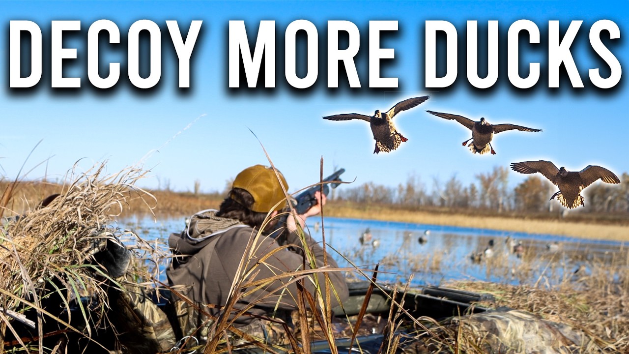 4 TRICKS to DECOY MORE DUCKS