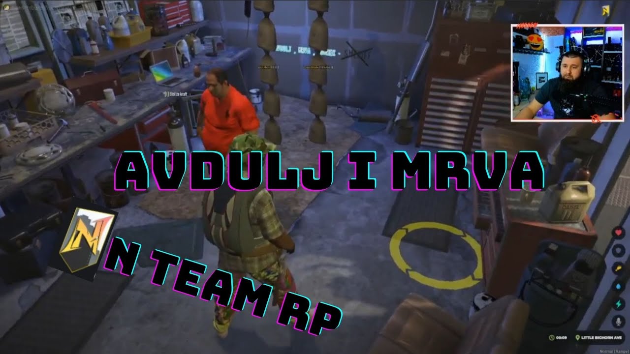 -AVDULJ i MRVA- DETALJI IZ LIVE *N TEAM RP* #ep 2