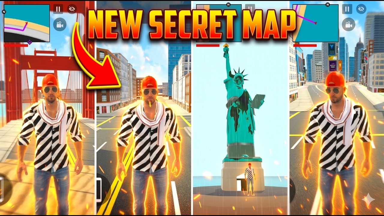 NEW UPDATE | Franklin And Shinchan Going To New City | Indian Theft Auto Simulator 