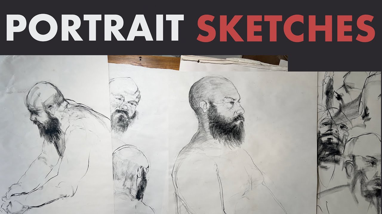 Drawn from Life - Dynamic, Expressive Portrait Sketch