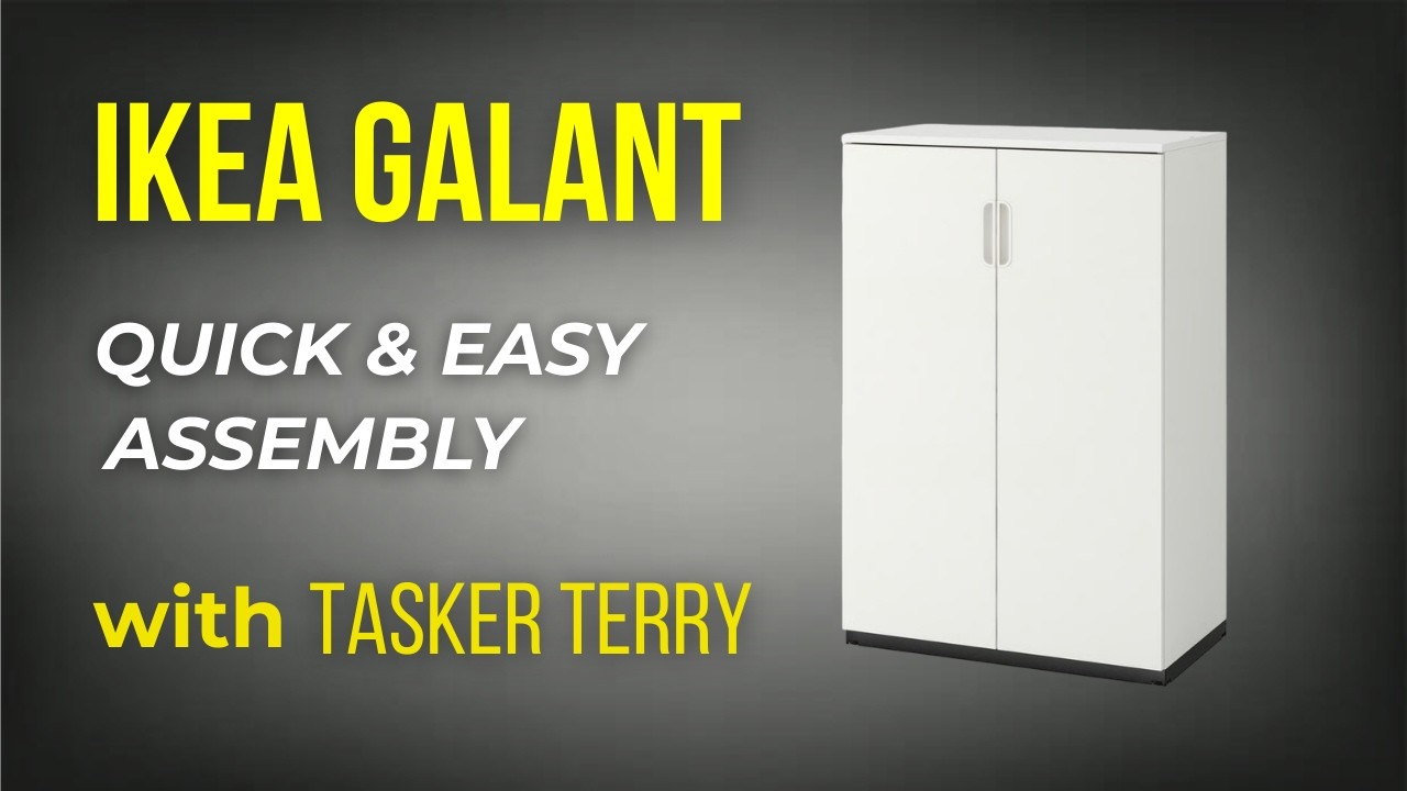 IKEA GALANT Cabinet with Doors Assembly