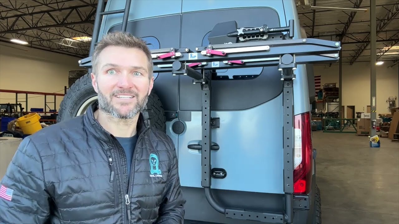 The Owl B2 Bike Carrier for Sprinter Vans