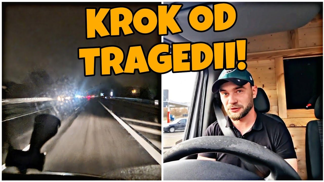 Krok od TRAGEDII! / Trasa do Polski, Vanlife