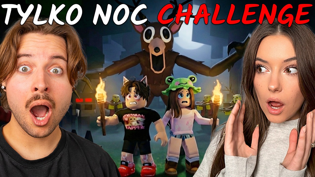 TYLKO NOC CHALLENGE w 99 Nocy w Lesie z @Yoshi, ale Gry !