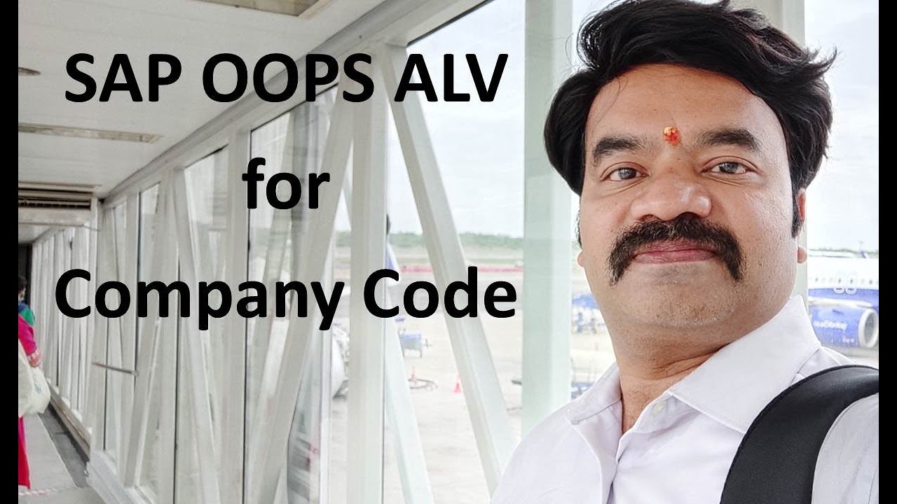 SAP OOPS ALV for Company Code