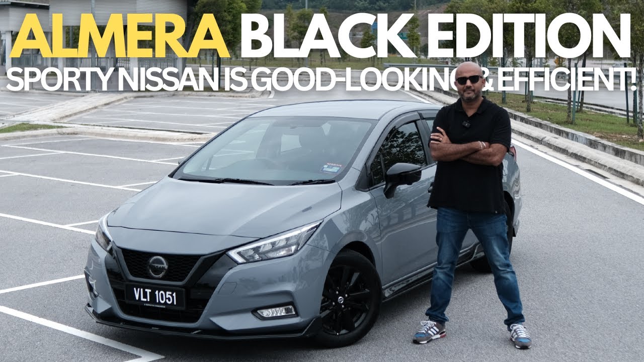 Nissan Almera Black Edition экономична и отлично выглядит. Чего еще вам нужно?