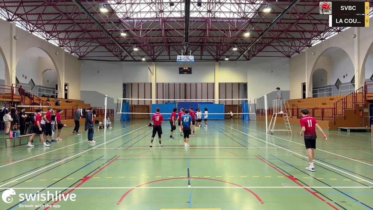 Live propulsé par l'application Swish Live
SVBC VS LA COURNEUVE