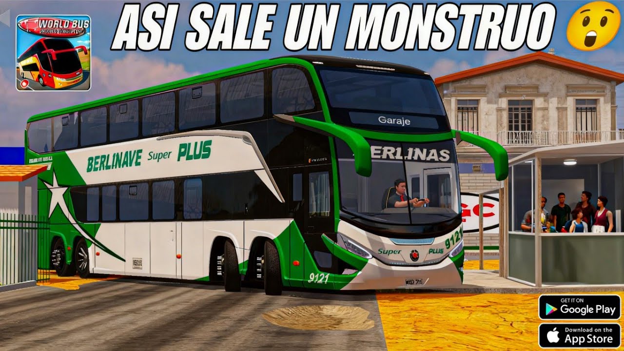 World Bus Driving Simulator | Nadie Creía Que Este Gigante Saldría 😳