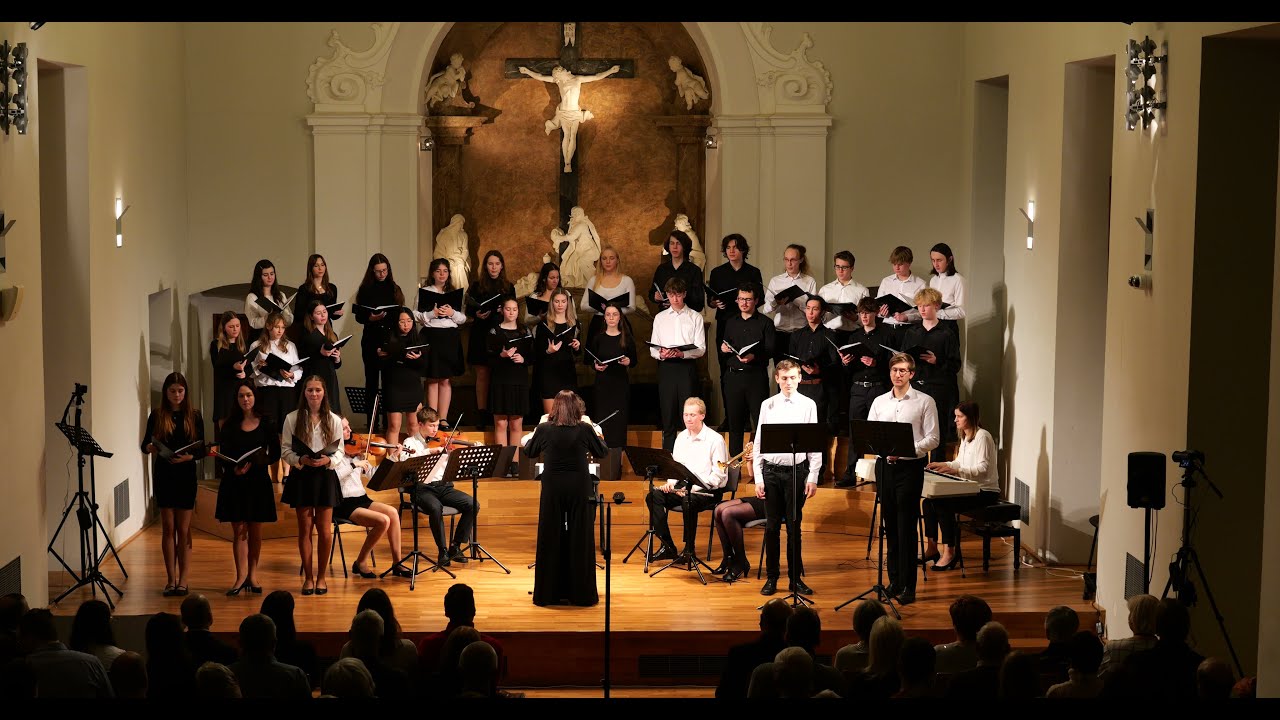 Vánoční koncert 2024 2/2 - J. J. Ryba: Česká mše vánoční - sbor Jaroš - Gymnázium Brno, Jaroška