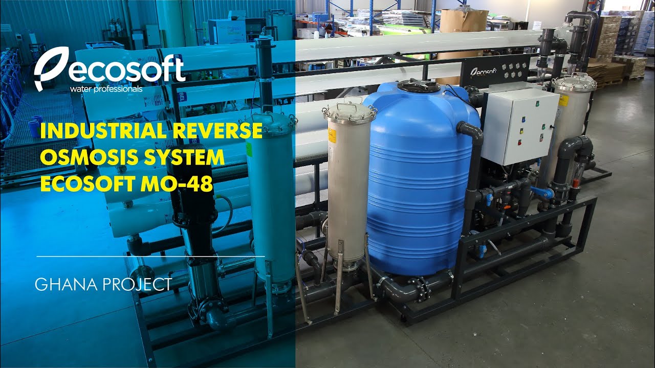 Industrial reverse osmosis system Ecosoft MO-48