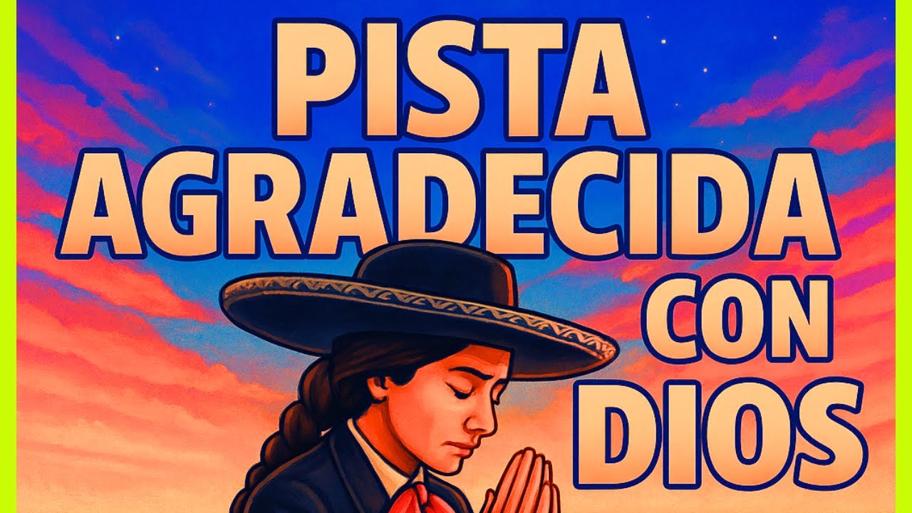 Agradecida con Dios – Versión Karaoke : Pista | Alientto Musical 🎤✨